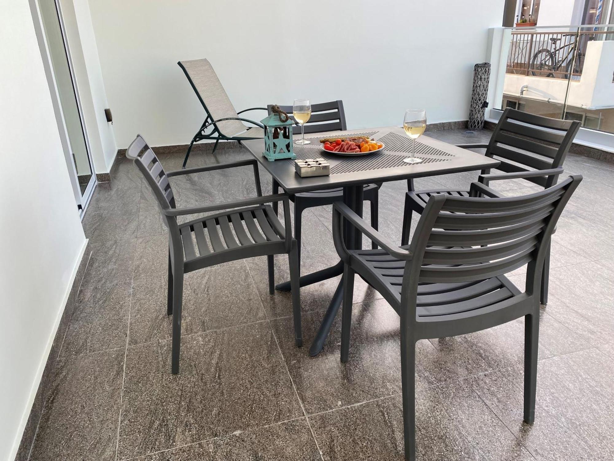 Ev Zin - Modern, Cozy, 1 Bed, Pool, 2 Balconies, A105 Apartment Paphos Ngoại thất bức ảnh